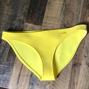 TRIANGL yellow bikini bottoms